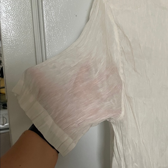 AllSaints US 6‎ White Blouse - Picture 6 of 8